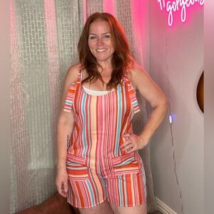 Striped Romper
